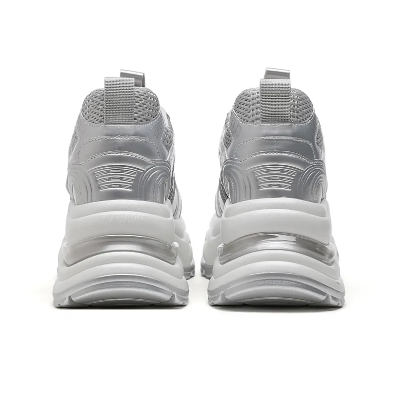CARDANRO Small sized Sky Vegetables Anti Slip And Wear Resistant Height Increasing Low Top Chunky Sneakers Women's-11