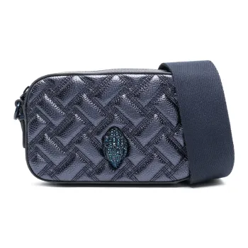 Kurt Geiger London Kensington Calfskin Shoulder Bag Mini Women's Marine Blue