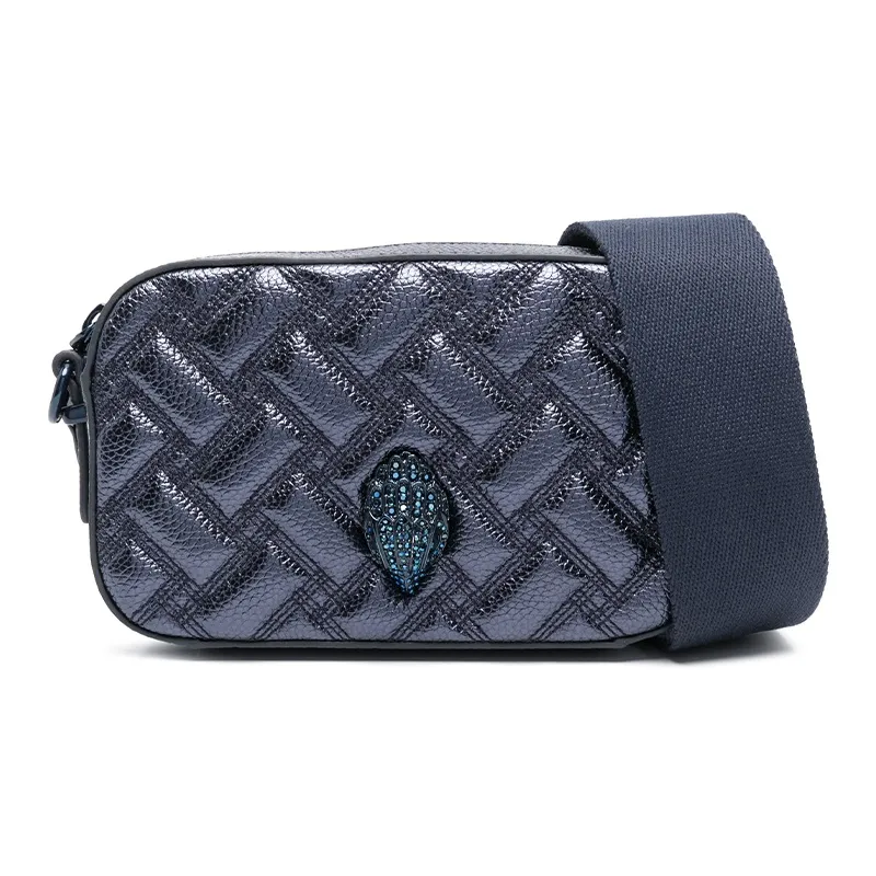Kurt Geiger London Kensington Calfskin Shoulder Bag Mini Women's Marine Blue-0