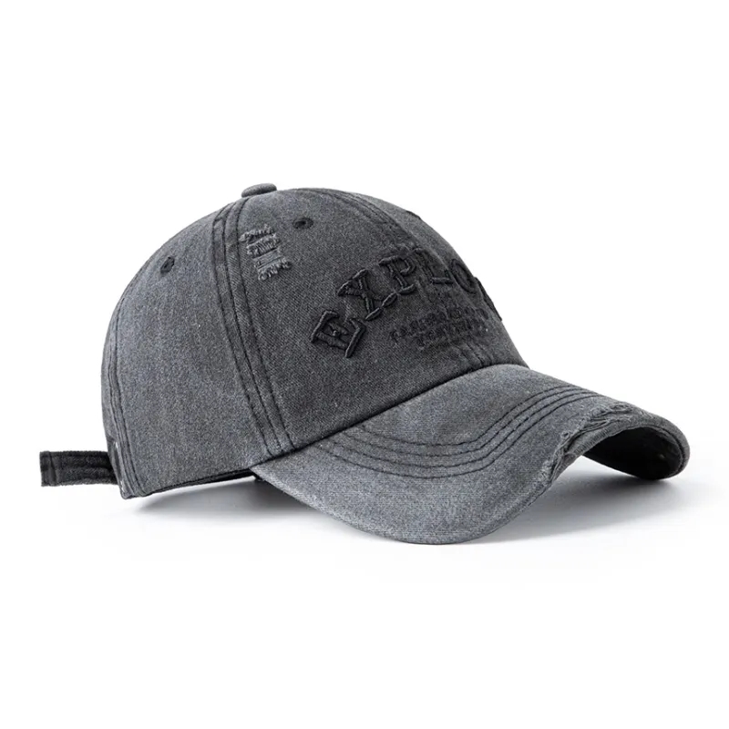 BAIJUAN Cotton Sun Protection Versatile Baseball Cap Unisex-0