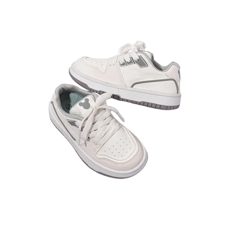 Disney Mickey Series Anti-Slip Wear-Resistant Low-Top Kids' Skateboarding Shoes Kids'-8