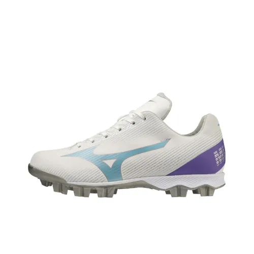 Mizuno Wave Finch Lightrevo Low-Top Upper Height Cushioning Function Baseball Shoes Unisex White