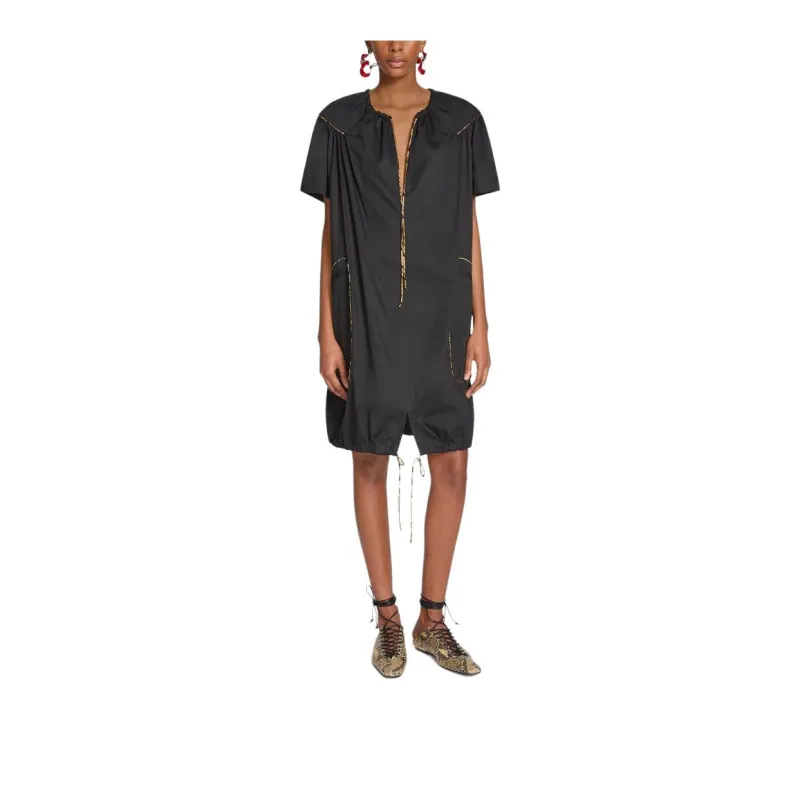 DRIES VAN NOTEN Cotton Minidress-1