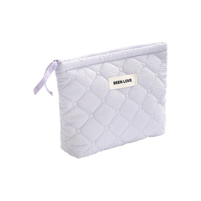 Boniu Polyester Makeup Bag Unisex Purple/Beige-3