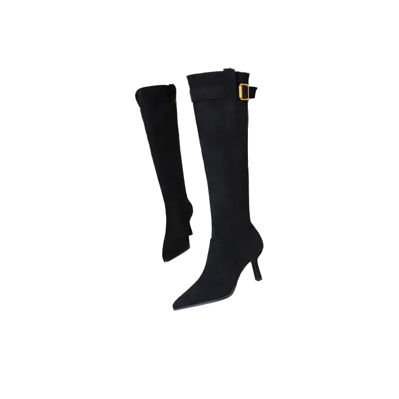 QITUMAUL Knee high Boots Women's-2