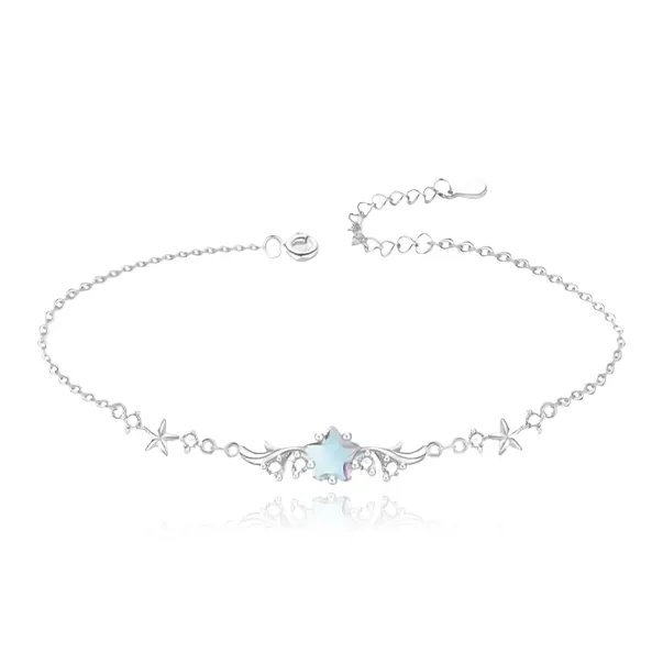 Chongqing Gold Store S925 Silver Bracelets Women's-0