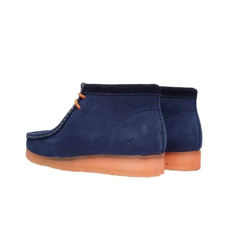 Clarks Wallabee Boot Mf Doom Navy-4