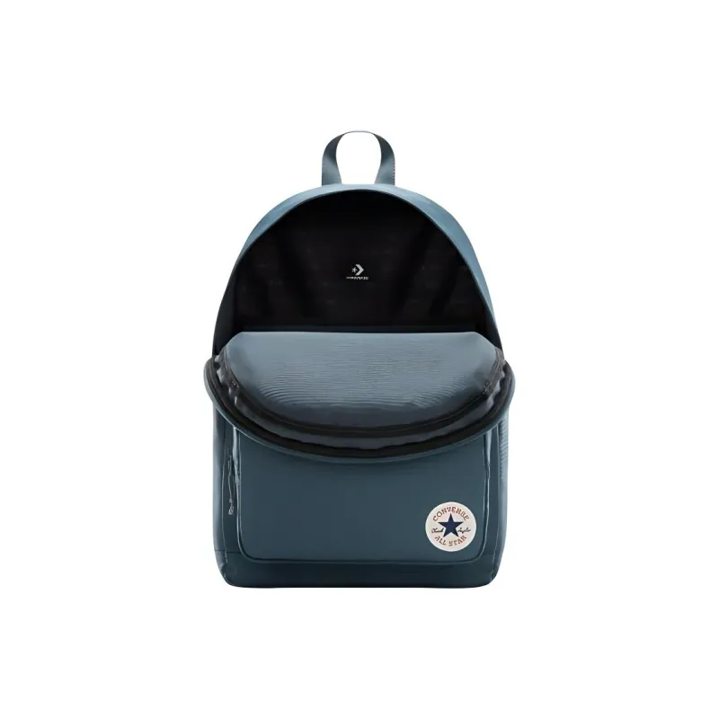 Converse Polyester Backpack Regular Unisex Gray Blue-4