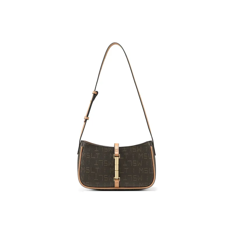 MashaLanti PVC Crossbody Bag Shoulder Bag Regular Women's Coffee With Tea-1