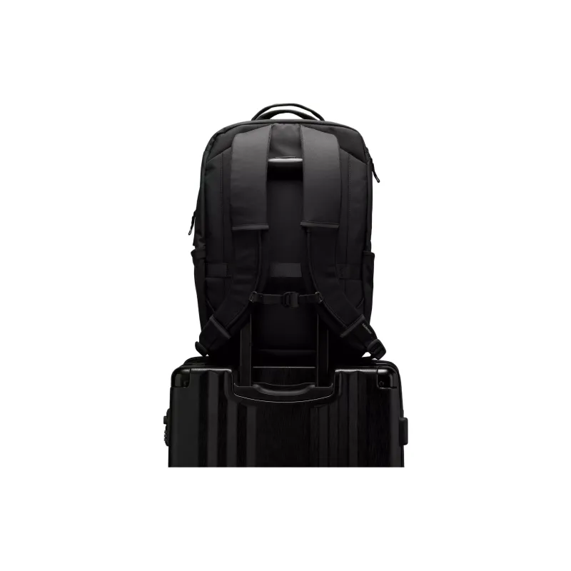 Lululemon Recycled Polyester Backpack Regular Unisex Black & Horizontal Stripe Gray-4