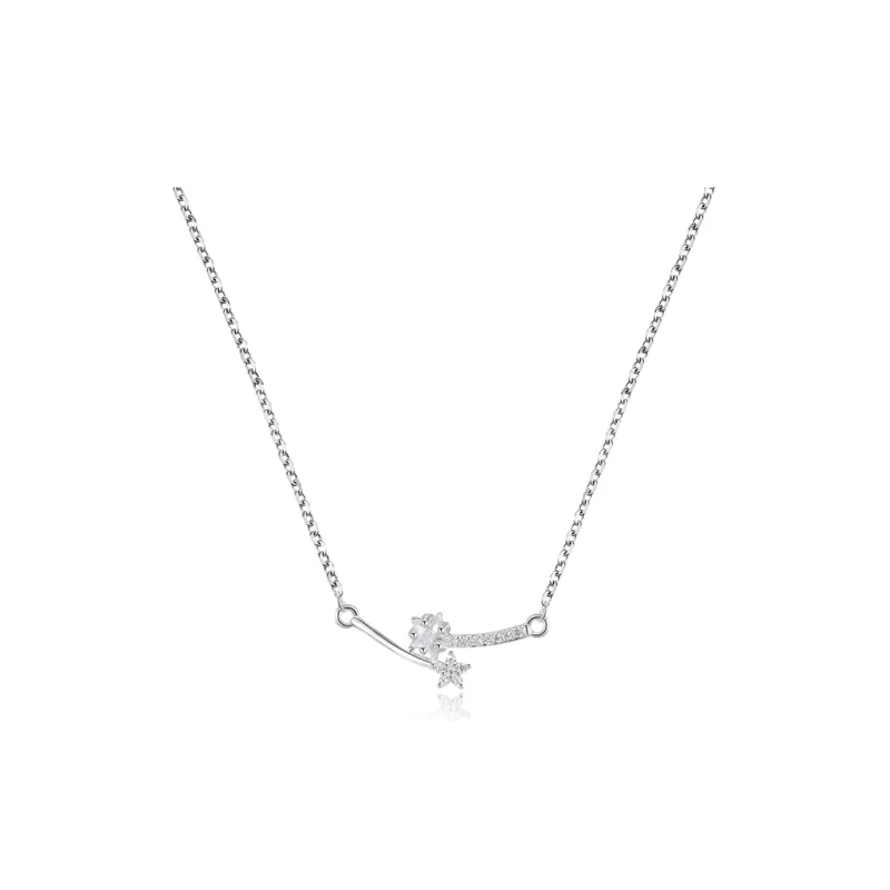 CHINA GOLD 999 Fine Silver Necklaces Women's-0