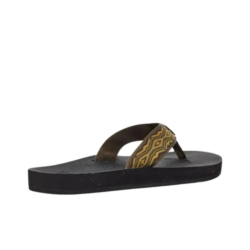 Teva Slip Resistant Flip Flops Men's Yellow Black-2