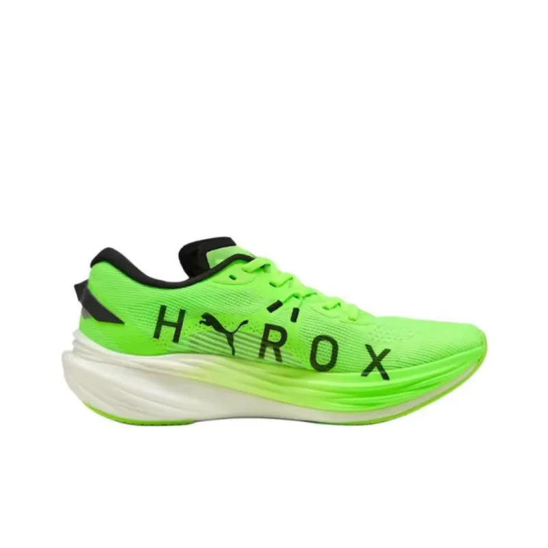 HYROX x PUMA Deviate NITRO 3 Anti Slip Wear Resistant Low Top Running Shoes Men's Green-1