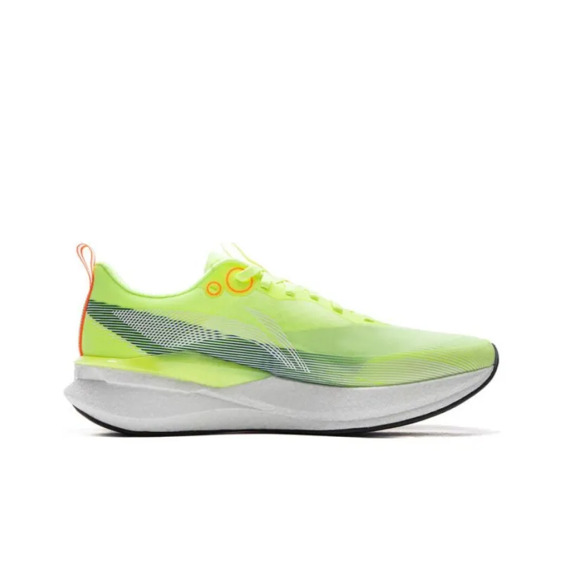 LiNing Red Hare 8PRO Slip Resistant Cushioning Rebound Low Top Casual Running Shoes Men's Neon Yellow Green-1