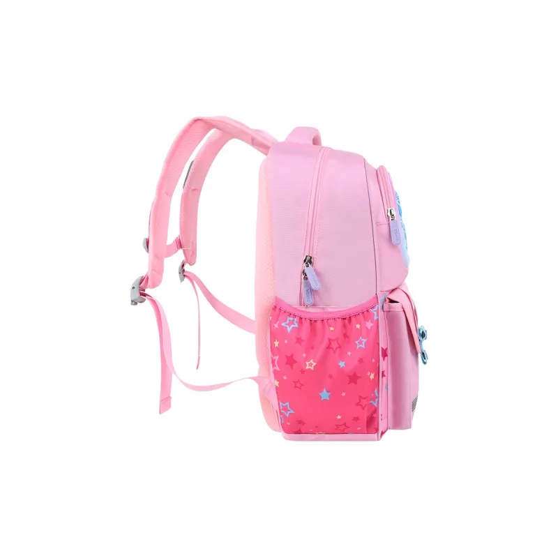 YOME Polyester Spine Protection Reducing Load Student Backpack Regular Kids' Multicolor-17