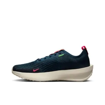Nike Interact Run Armory Navy Hyper Pink Pale Ivory Green Strike Women's
