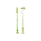 Transparent Blue-Long Head Toothbrush+Z-Shaped Toothbrush