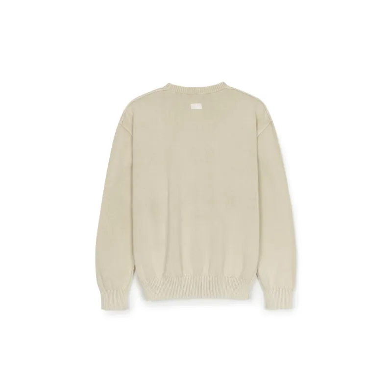 MLB Basic New York Yankees Knitwear Unisex Sandy Brown-1