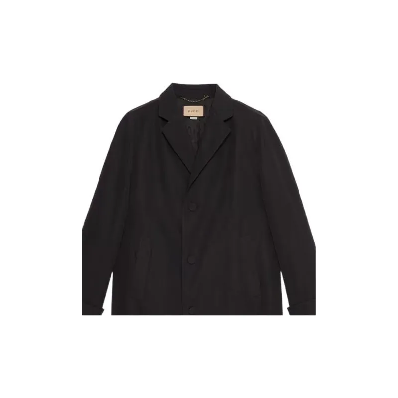 GUCCI Cotton Poplin Coat-5