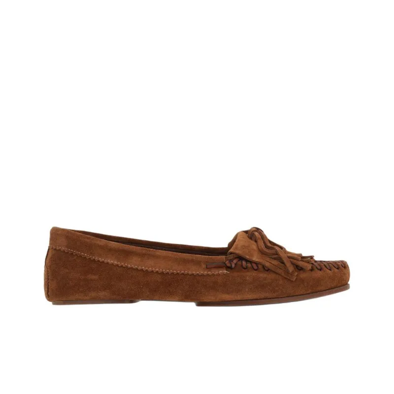 Paris Texas Indiana Suede Loafers Women's-1