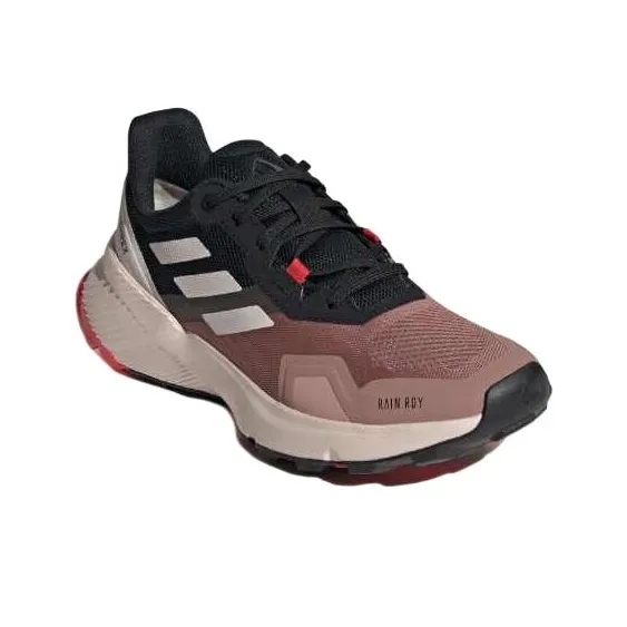 Adidas Terre Anti Slip Wear Resistant Low Top Trail Running Running Shoes Women's Black Pink-2