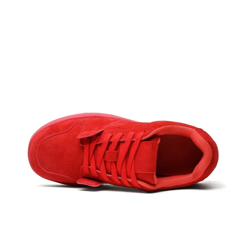 Year By Year Slip Resistant Low Top Skateboard Shoes Unisex-7