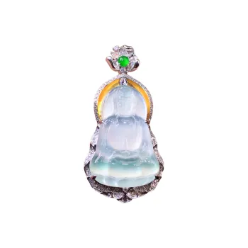 Xiangyan Ice Type Jadeite Necklaces Unisex