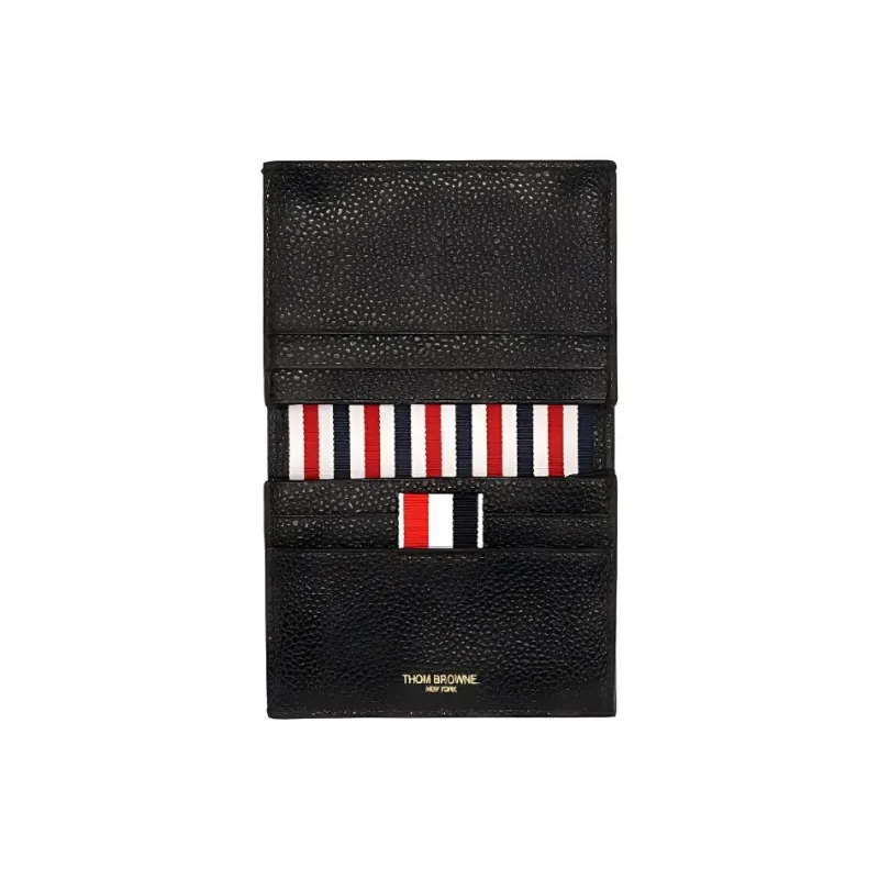 THOM BROWNE Stripe Detailed Bi Fold Cardholder-4