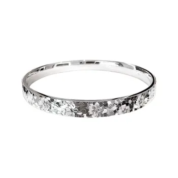 Hui Xuan Charm 999 Fine Silver Bangles Women's