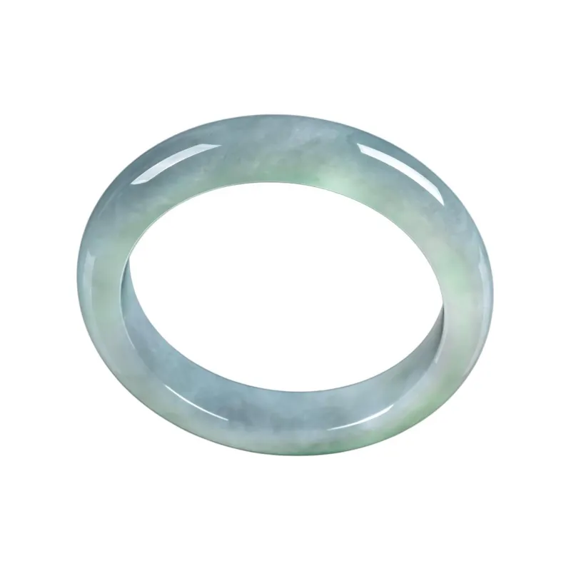 PUPAN Ice Glutinous Jadeite Bangles Women's-0