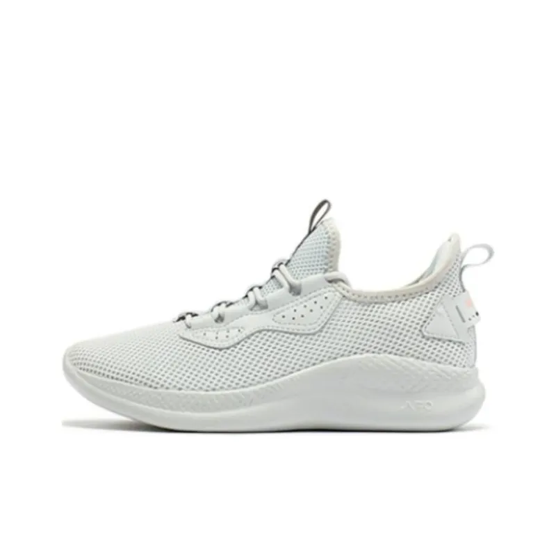 361° Anti-Slip And Wear-Resistant Lightweight Low-Top Running Shoes Women's Gray-0