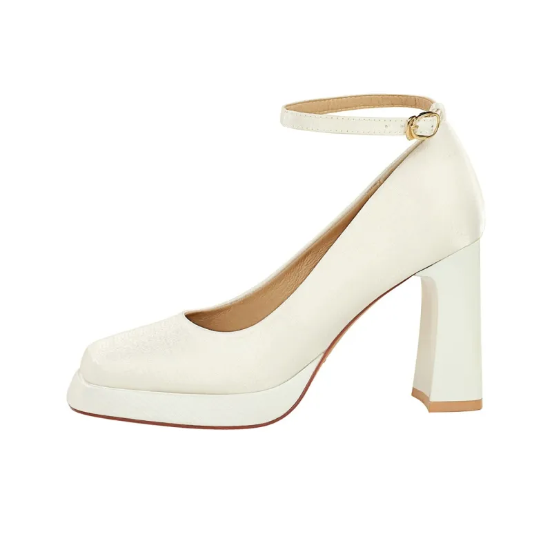 QITUMAUL Mary Jane Shoes 9cm Women's-3