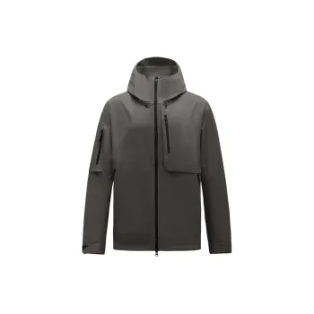 DESCENTE BLEU Water-Resistant Windproof Breathable Reflective With High Visibility Sports Windbreaker Jacket Men's