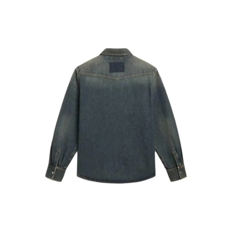 Golden Goose FW24 Denim Jacket Men's Blue-1