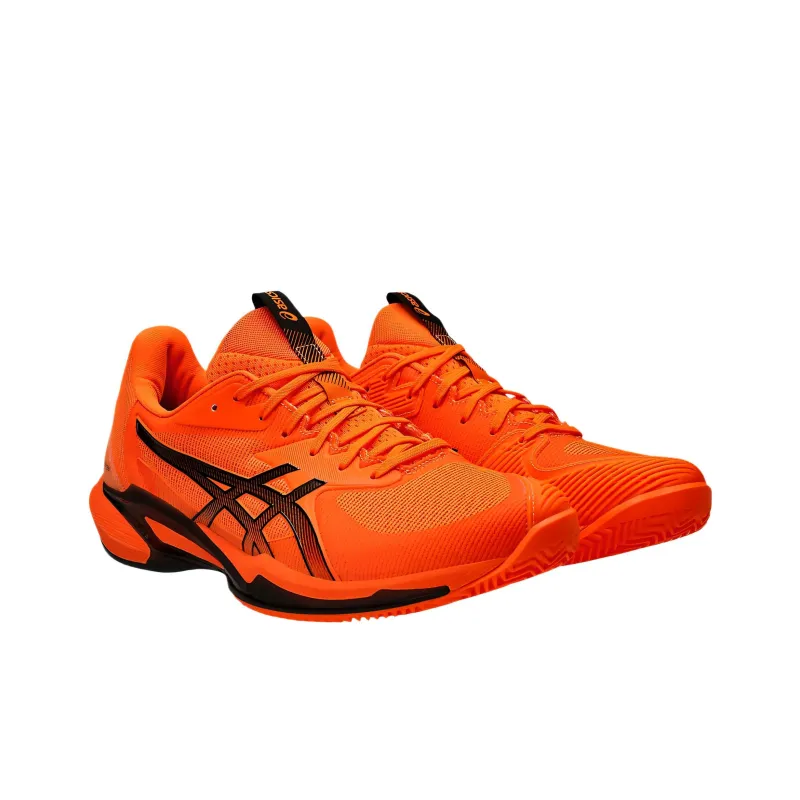 Asics Solution Speed Ff 3 Clay Shocking Orange Black-2