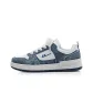 Denim Blue White