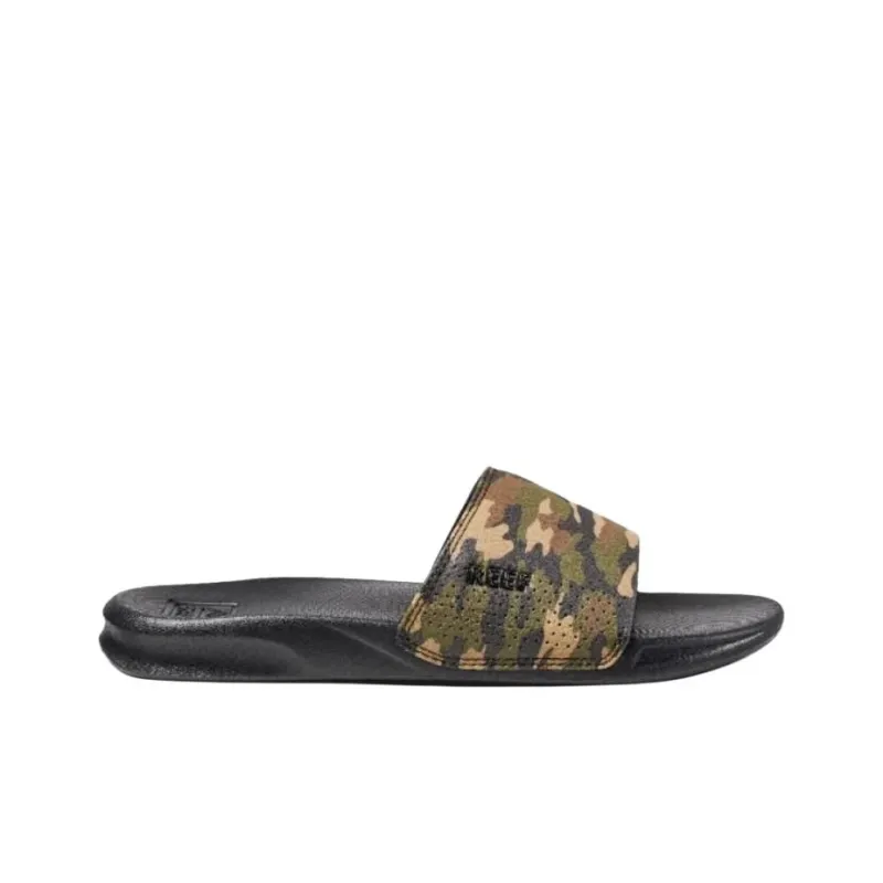 REEF Slip-Resistant Slide Slippers Men's Army Green-1