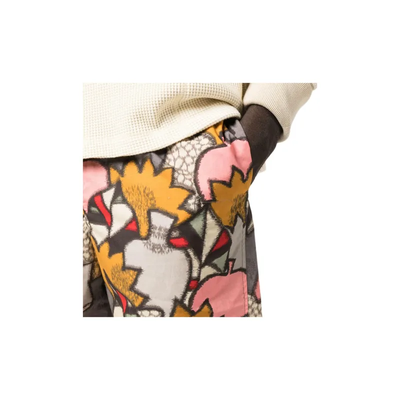 KENZO Camo Graphic print Shorts-4