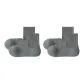 2 Pack: Light Gray/Light Gray