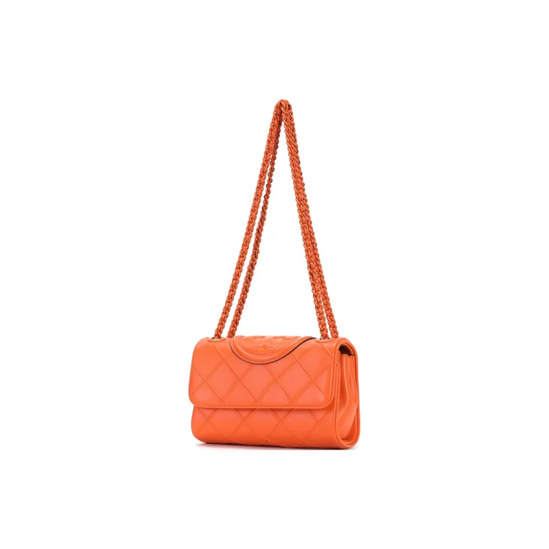 TORY BURCH Leather Crossbody Bag, Shoulder Bag Women's Red-1