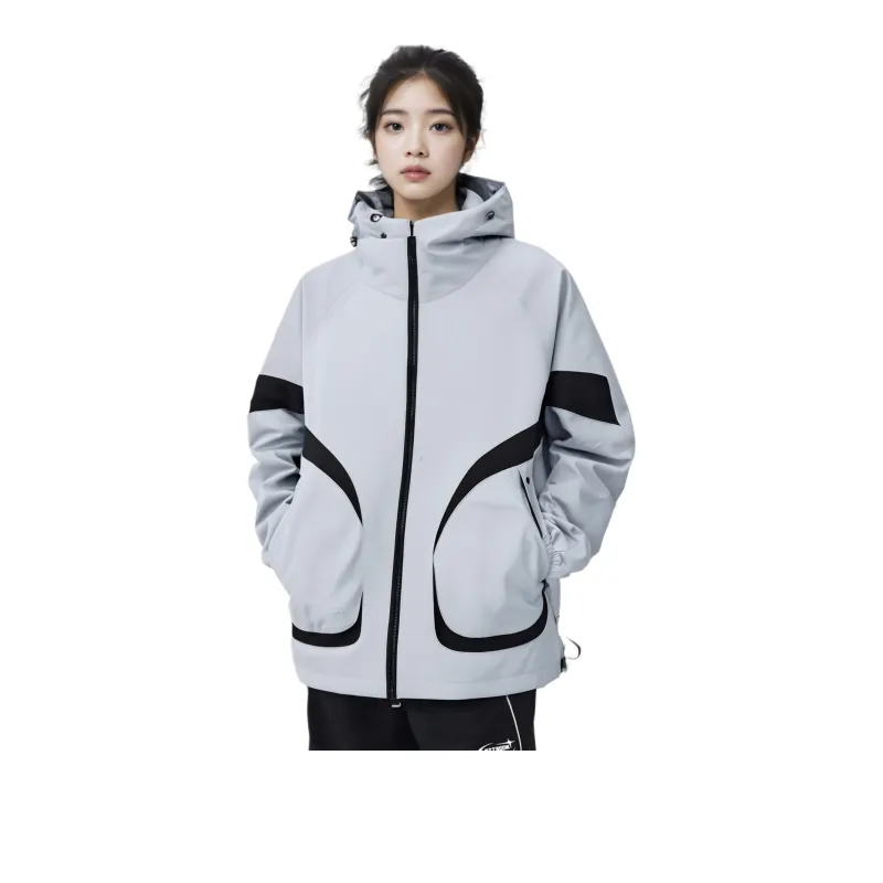 ROBINHOOD Jackets Coats Unisex Gray-2