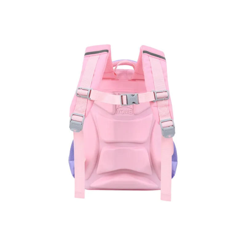YOME Polyester Spine Protection Reducing Load Student Backpack Regular Kids' Multicolor-8