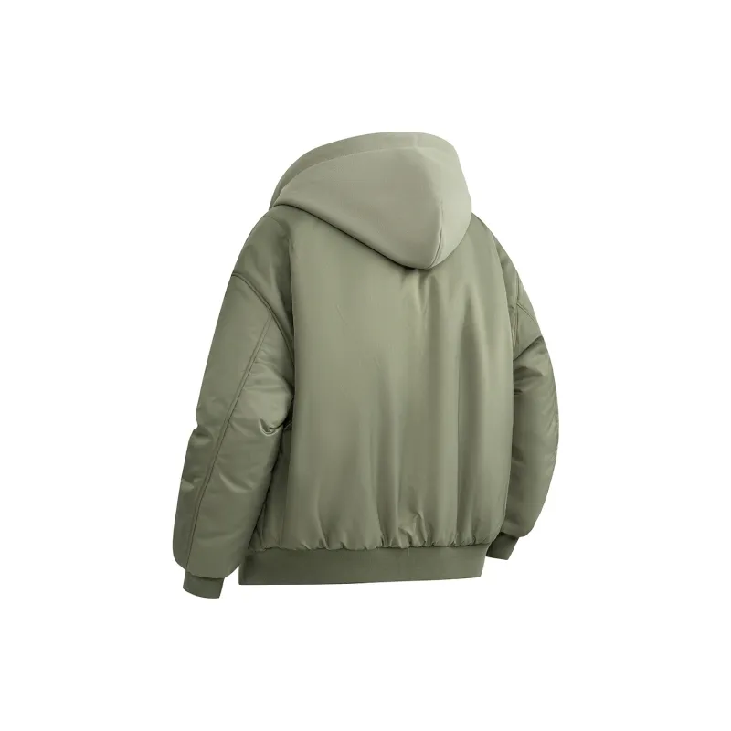 FORCEPULR Jackets Coats Unisex Army Green-1