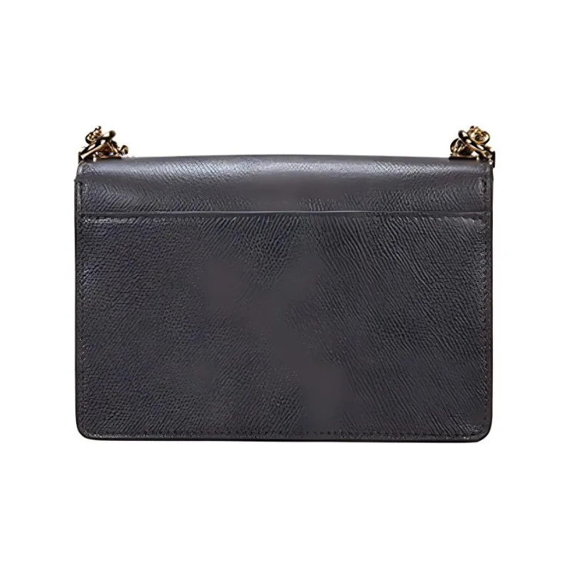 Furla Mimi Collection Cow Leather Crossbody Bag, Shoulder Bag Mini Women's Black-3
