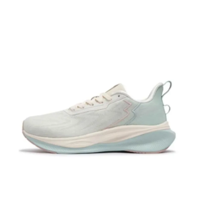 361° Abrasion Resistant Low Top Running Shoes Women's Light Green-1