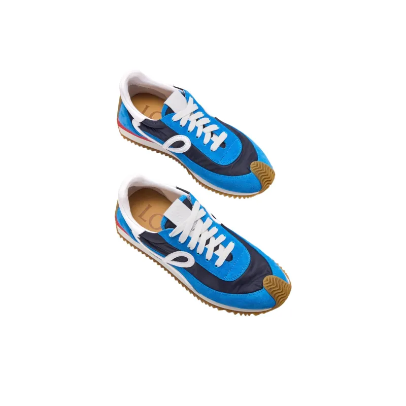 LOEWE Flow Runner 2.0 Low Top Casual Shoes Men's Marine Blue-2