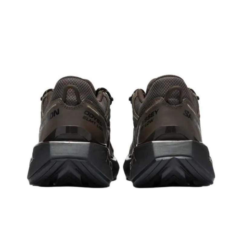 SALOMON ODYSSEY ELMT Breathable Lightweight And Wear Resistant Low Top Casual Shoes Unisex Brown-2
