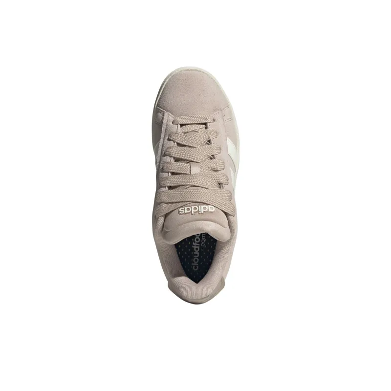 Adidas GRAND COURT ALPHA Anti Slip Wear Resistant Low Top Tennis Shoes Women's Pink White-2