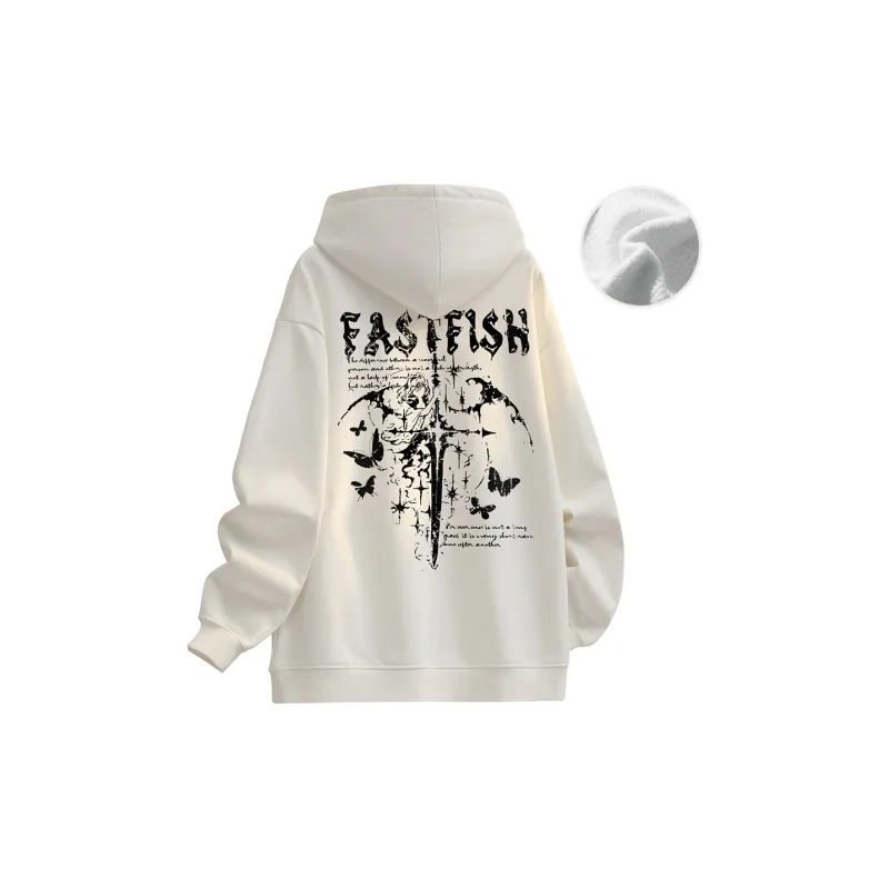 FASTFISH Sweatshirt Unisex White-21