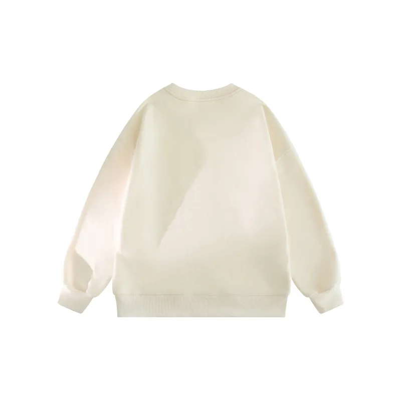 GROW DATE Sweatshirt Unisex White-48